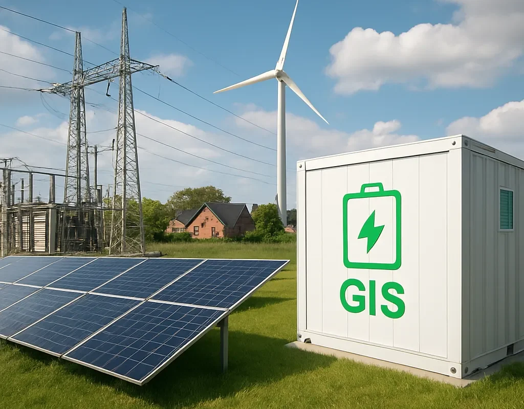 Infrastruktura energetyczna samorządów – technologie przyszłości - rodzielnie GIS